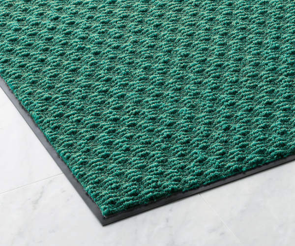 玄関マット 吸水マット 業務用 90×180cm ロンステップマット吸水マット300 オフィス （ コンドル 山崎産業 玄関 マット 屋内用 吸水 防炎適合品 砂ホコリ 土砂 除去 出入り口 室内用 フチあり 縁 日本製 ）_3