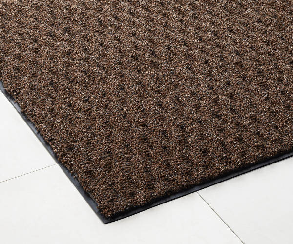 玄関マット 吸水マット 業務用 60×90cm 雨天用超吸水マット オフィス サイズオーダー （ コンドル 山崎産業 玄関 マット 屋内用 吸水 防炎適合品 雨天 土砂 除去 出入り口 室内用 フチあり 縁 ）_4