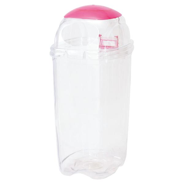 屋内用ゴミ箱 業務用ダストボックス 60L 透明エコダスター 再生プラスチック製 （ コンドル 山崎産業 ゴミ箱 ダストボックス 分別 樹脂製 ごみ箱 大容量 プラスチック 業務用 屋内 60リットル クリア 透明 分別ゴミ箱 ）_10