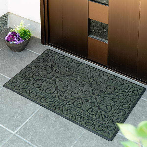 玄関マット 泥落とし 45×75cm ソフテップマット リッチアイロン 屋内