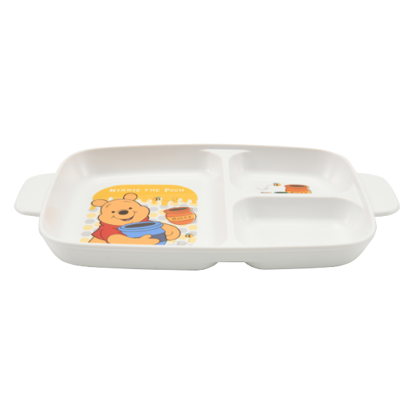 ランチプレート 26cm プーさん 子供用食器 プラスチック 日本製 キャラクター 食洗機対応 電子レンジ対応 ランチ皿 子供用 ディズニーの通販はau Pay マーケット リビングート