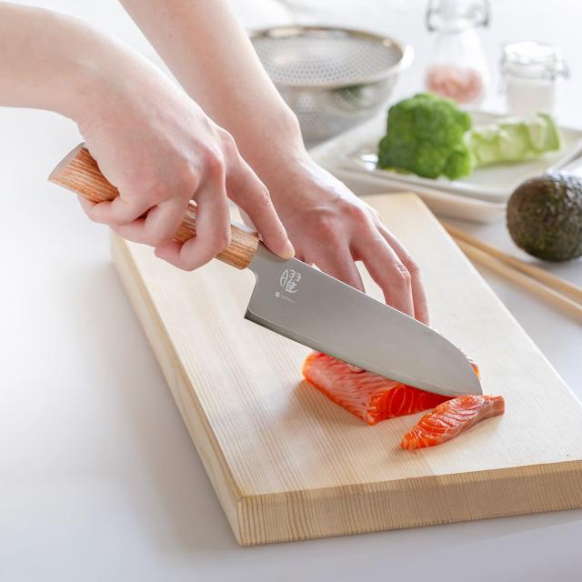 木製ハンドルの骨切り包丁 【公式通販】