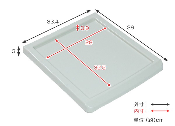 天板 B4 スタックチェスト用天板 （ 書類 収納ケース 収納ボックス 書類ケース 整理 収納 透明 ケース 引き出し 引出し 書類整理  デスクの通販はau PAY マーケット - リビングート