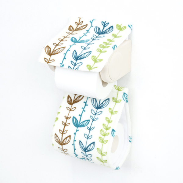 ペーパーホルダーカバー アイビー （ ペーパーホルダー カバー トイレット ロールペーパーカバー トイレカバー おしゃれ トイレタリー トイレグッズ トイレ用品 ）