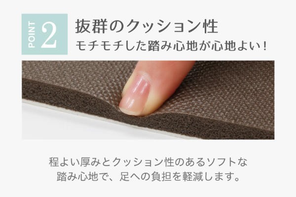キッチンマット PVCキッチンマット 45×240cm （ 拭ける PVC 45cm 240cm インテリアマット キッチン マット 抗菌 洗濯不要  お手入れ簡単 の通販はau PAY マーケット - リビングート