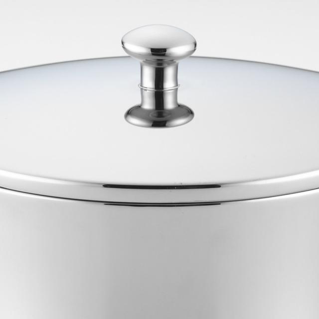 ステンレス製 ジェラード・アイス容器 スプーン、蓋付き Amazon｜2