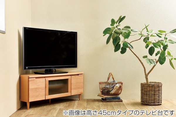 テレビ台 コーナーボード 北欧風 ロータイプ 幅100cm （ テレビボード