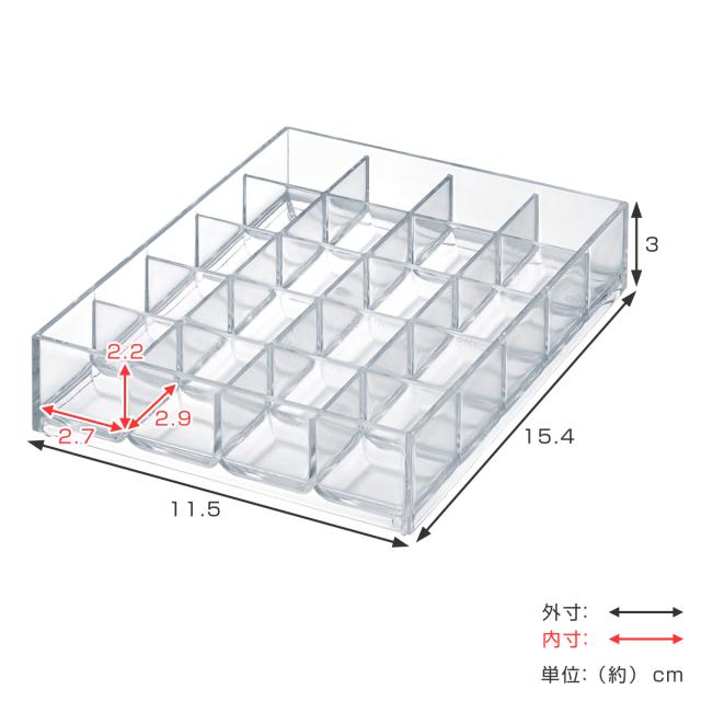 パーツケース クリア S 20分割 ビーズケース 小物入れ 10個セット （ 小物ケース 収納 アクセサリー パーツ ビーズ アクセサリーケース 仕切り 積み重ね ケース トレー トレイ 小物収納 プラスチック 日本製 ハンドメイド ） コレクションケース