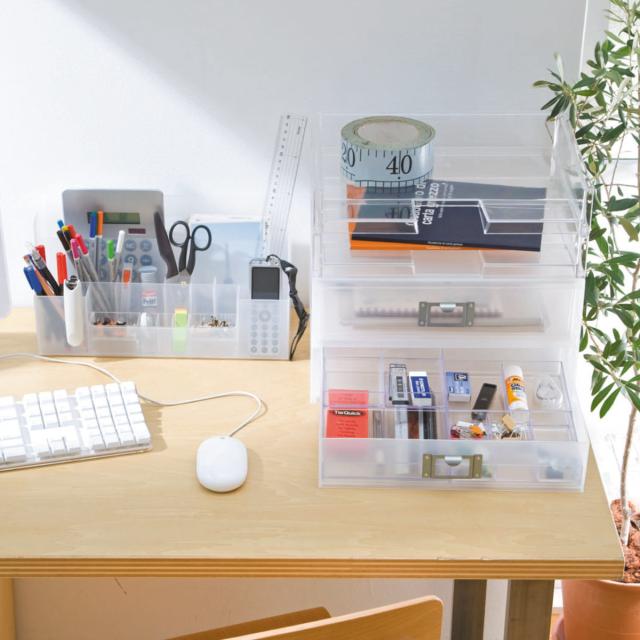 収納ボックス 引き出し プラスチック 2段 MX-52R A4 横 サイズ 浅型