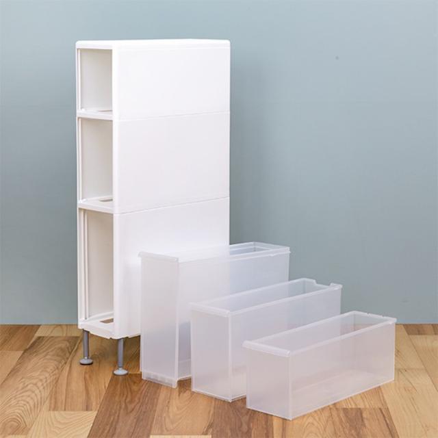 隙間収納 洗面所 段差をまたげる隙間ストッカー 3段 幅17cm （ 隙間