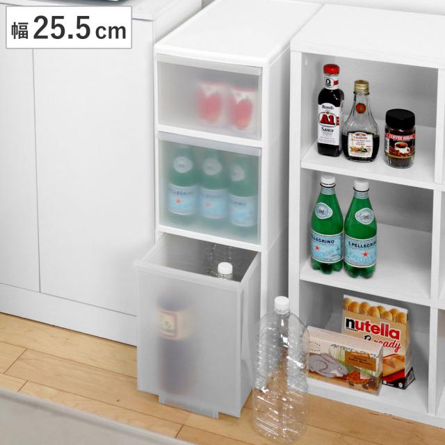 キッチンストッカー スリムストレージ ミディストッカー 幅25.5cm 4段 MS-103 （ ストッカー スリム 収納ストッカー キッチン収納 隙間収納 25.5cm スリムストッカー すきま すき間 キッチン 収納 スリムキッチンラック 三段 ）の通販は 8,335円