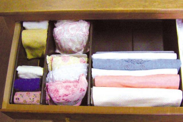 仕切りケース 幅14×奥行33×高さ9cm ランジェリー用 5個セット （ 小物