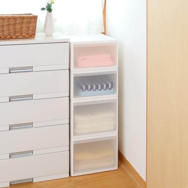 引出し収納 SANKA 収納ケース コンビネーションケース ワイドM 5224 幅52