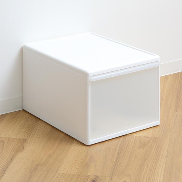 収納ケース ワイド L 幅34×奥行46.5×高さ28cm プラスチック 引き出し