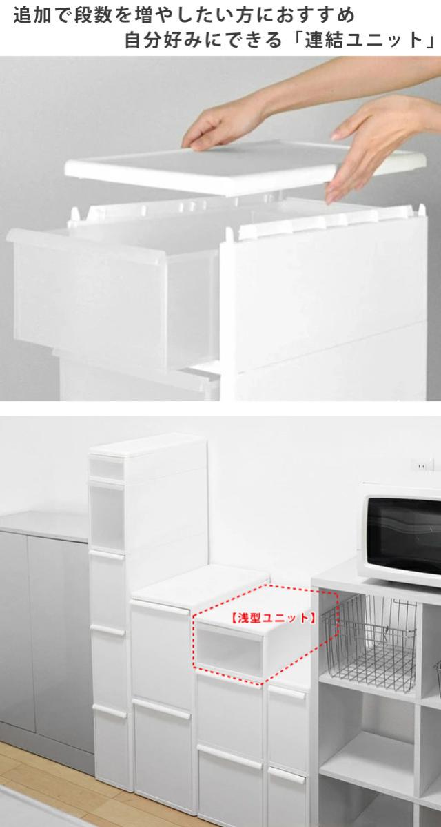 ゴミ箱 65L 3段 幅25.5cm 隙間で使える スイングストッカー （ ごみ箱 ダストボックス 65リットル 20L 25L 3分別 キッチン スリム 隙間収納 省スペース 縦型 隙間 収納 キッチン収納 分別 ストッカー ）_17