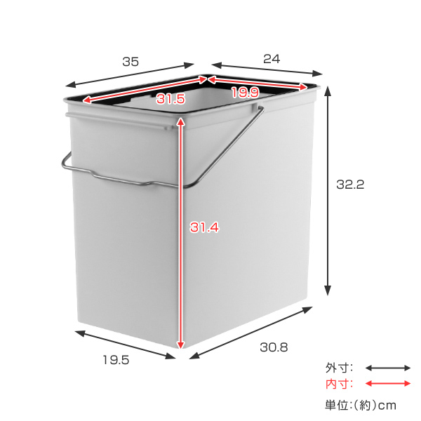 ゴミ箱 ダストボックス カスタムペール 本体 浅型 17l 分別 ごみ箱 ダストボックス 縦型 スタッキング 日本製 約 幅25 Cm プラスチッの通販はau Pay マーケット リビングート ゴミ箱 ダストボックス カスタムペール 本体 浅型 17l 分別 ごみ箱 ダストボックス 縦型 スタッキング 日本製 約 幅25 Cm プラスチッの通販はau Pay マーケット リビングート