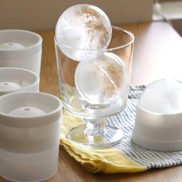 ❤未使用❤丸い氷　シリコン　製氷皿　丸氷　アイス シリコンアイスボールメーカー シリコン製 製氷皿 直径6cm アイス