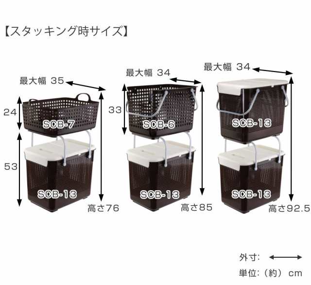 贈り物 ランドリーバスケット スカンジナビア 目かくしバスケット 2個セット SCB-13 ランドリー バスケット 2段 ランドリーボックス 洗濯かご  脱衣かご www.southriverlandscapes.com