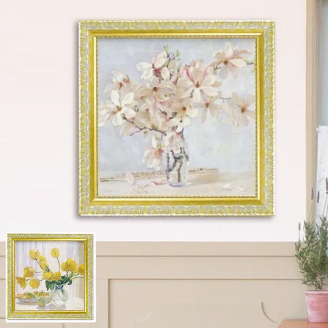 アートパネル バレリー チュイコフ 59.5×59.5cm （ 絵画 絵 アート インテリア 額 額入り 壁掛け おしゃれ ゲル加工 花 ポスター アートフレーム アートポスター ウォールアート パネル 額付き 華やか ）の通販は