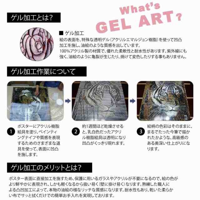 アートパネル エイジア イェンセン 70.5×70.5cm （ 絵画 絵 アート インテリア 額 額入り 壁掛け おしゃれ ゲル加工 花 正方形 ポスター アートフレーム アートポスター ウォールアート パネル 額付き 華やか ）の通販は
