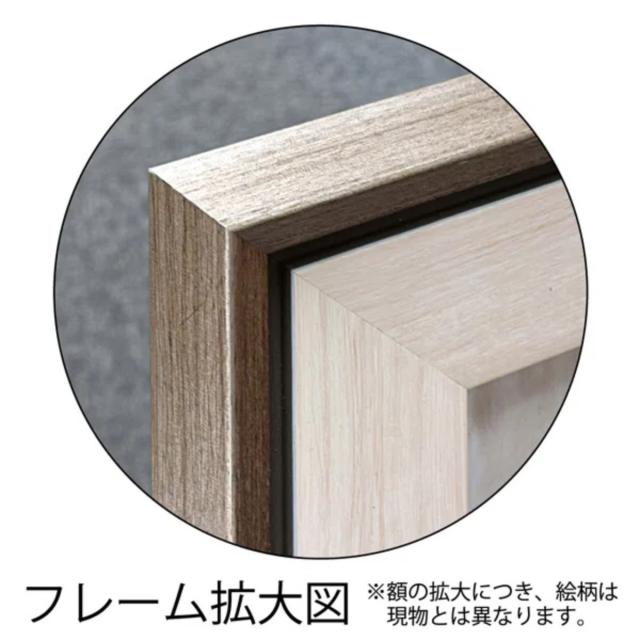 アートパネル シャーリー ノヴァック 『ブーケ ドゥ プランタン』 70.5×70.5cm （ 絵画 絵 アート インテリア 額 額入り 壁掛け おしゃれ 花 正方形 ポスター アートフレーム アートポスター ウォールアート パネル 額付き 華やか ）_3