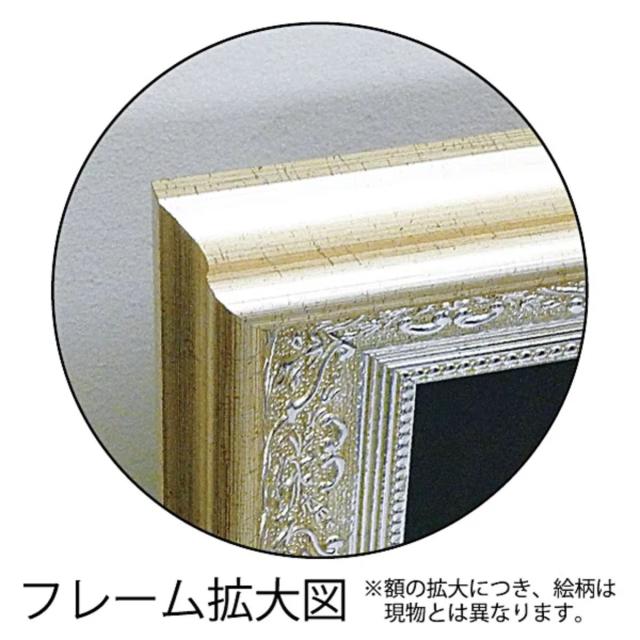 アートパネル カルメン ドルチェ 『スプリング デイ』 80×80cm （ 絵画 絵 アート インテリア 額 額入り 壁掛け おしゃれ ゲル加工 風景画 正方形 ポスター アートフレーム アートポスター ウォールアート パネル 額付き ）