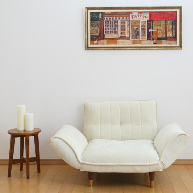 アートパネル サムトフト 『あなたの住む街角で』 94.5×43cm （ 絵画