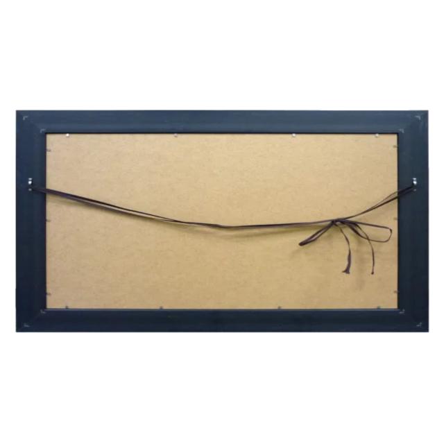 アートパネル ジョアンノ「タイムレス3」 53.5×99.5cm （ 絵画 絵 アート インテリア 額入り 壁掛け おしゃれ ゲル加工 横長 時計 ポスター アートフレーム アートポスター 額付き ）