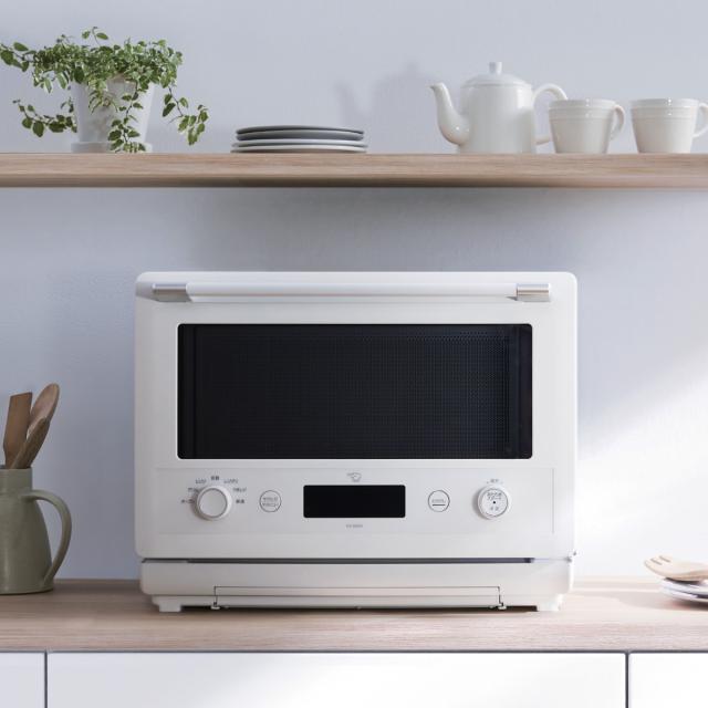 象印 オーブンレンジ 26L エブリノ 電子レンジ （ 象印マホービン オーブン レンジ フラット グリル 250度 角皿 ボウル 付き オーブン付き 赤外線センサー 縦開き 簡単操作 焼き魚 ZOJIRUSHI EVERINO おしゃれ ）_12