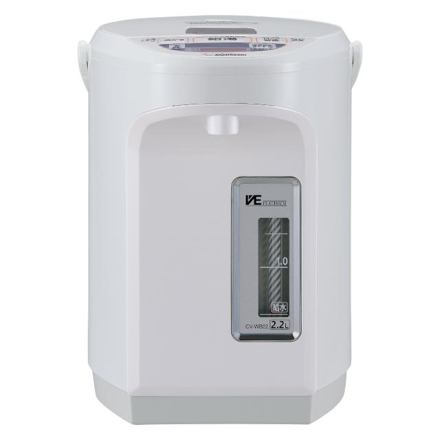象印 電気ポット 2.2L VE電気まほうびん 優湯生 蒸気レス構造 （ ZOJIRUSHI 象印マホービン 湯沸しポット 保温ポット 魔法瓶 保温 2.2リットル 給湯ポット 湯沸かし器 コードレス 温度設定 蒸気レス 時短 節約 お湯 沸騰 ）