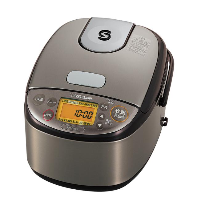 Zojirushi IH炊飯器 3合炊き 象印 IH炊飯器 3合炊き 極め炊き 黒まる厚釜 立つしゃもじ付き 日本製