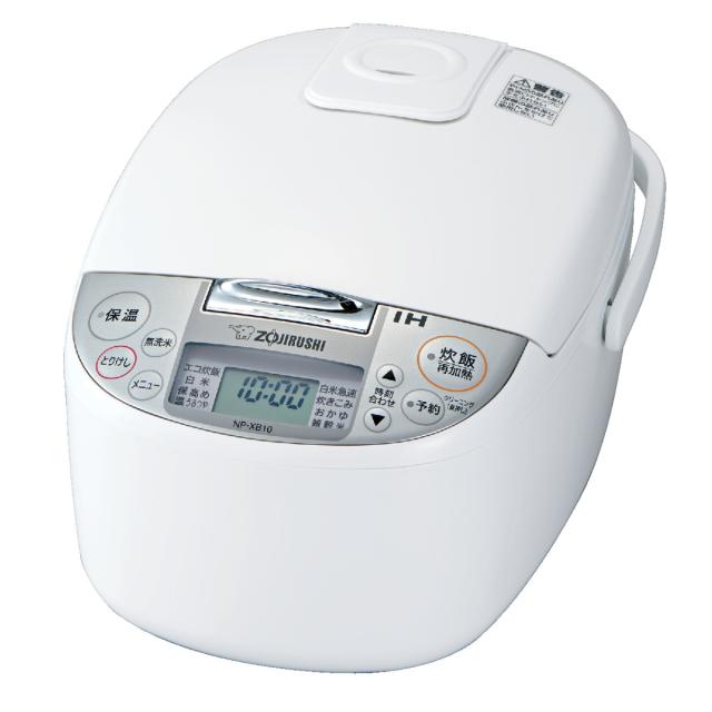 【美品】 象印マホービン 炊飯器 5.5合 絹白 NW-FB10 象印マホービン 炊飯器 炎舞炊き 圧力IH炊飯ジャー 5.5合 絹白 NW-FB10