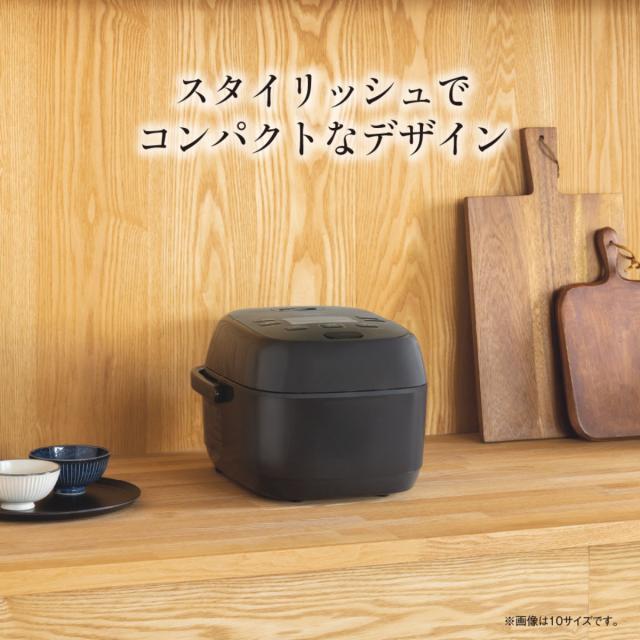 象印 圧力IH炊飯器 1升炊き 極め炊き 黒まる厚釜 フラット設計 立つしゃもじ付き 日本製 （ ZOJIRUSHI 象印マホービン 1升 ジャー 保温 鉄器コート 高圧力 ごはん 白米 雑穀米 無洗米 玄米 しゃもじ付き 調理家電 キッチン家電 ）