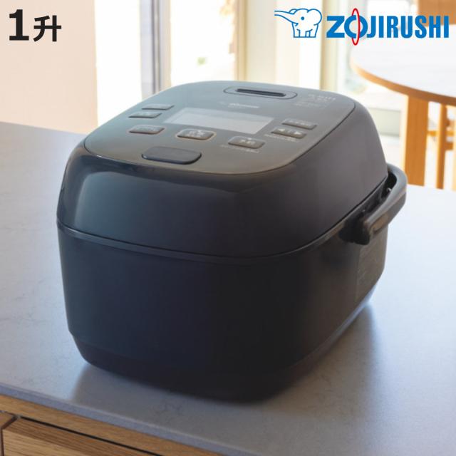 象印 圧力IH炊飯器 1升炊き 極め炊き 黒まる厚釜 フラット設計 立つしゃもじ付き 日本製 ( ZOJIRUSHI 象印マホービン 1升 ジャー 保温 鉄器コート 高圧力 ごはん 白米 雑穀米 無洗米 玄米 しゃもじ付き 調理家電 キッチン家電 )