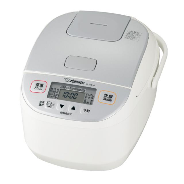 象印 マイコン炊飯器 5.5合炊き 極め炊き 黒厚釜 マイコン炊飯ジャー （ ZOJIRUSHI 象印マホービン 5.5合 ジャー 保温 ごはん 白米 雑穀米 無洗米 玄米 内釜 しゃもじ付き 電気 自動 電動 調理家電 キッチン家電 白 ）_9