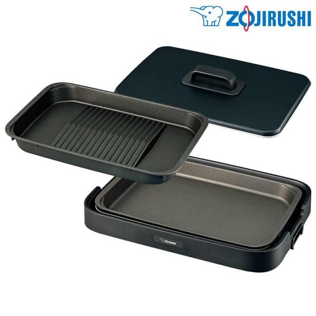 象印 ホットプレート 深型タイプ 焼肉プレート付き やきやき （ 象印マホービン ZOJIRUSHI 深鍋 調理家電 グリルプレート 波型 調理器具 本格調理 深型 鍋 蓋付き 保温 電磁調理器 キッチン家電 ）の通販は