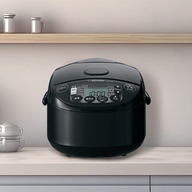 象印 IH炊飯器 5.5合炊き 極め炊き 黒まる厚釜 日本製 （ ZOJIRUSHI