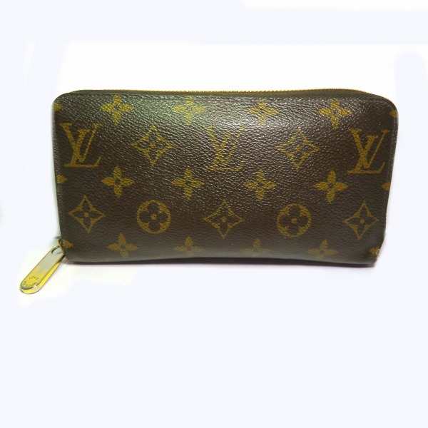 ルイヴィトン Louis Vuitton モノグラム ジッピーウォレット M60017 長財布 レディース【中古】