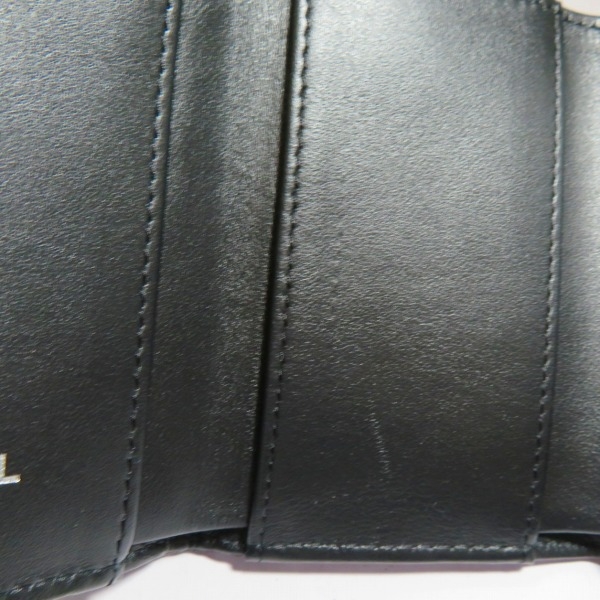 シャネル CHANEL ココ スモール フラップ ウォレット AP3827 B15620 94305 3つ折り財布 レディース【中古】_7