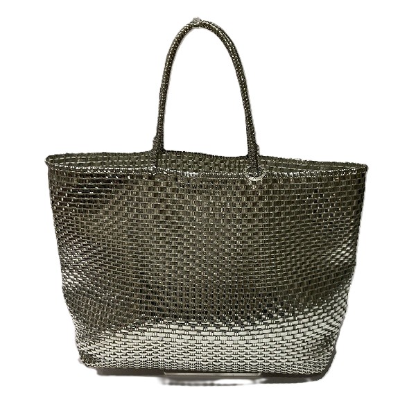 アンテプリマ イントレッチオ シルバー バッグ トートバッグ レディース【中古】