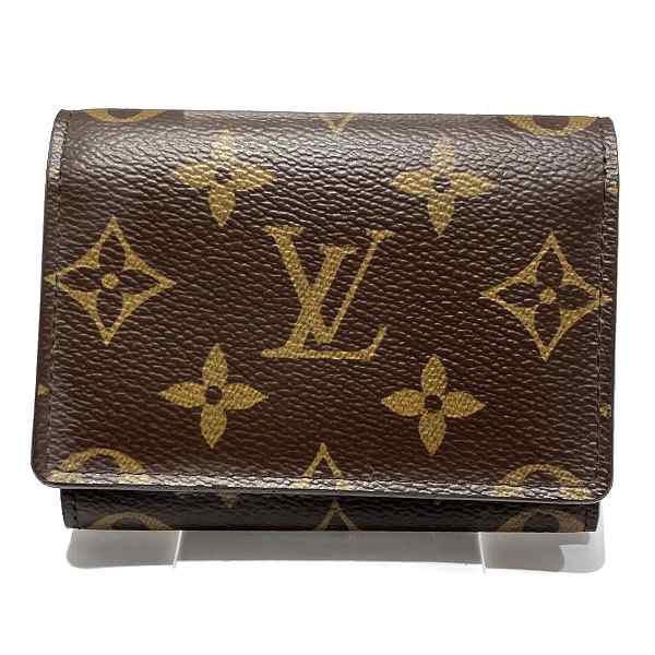 ルイヴィトン Louis Vuitton モノグラム アンヴェロップ カルト ドゥ ヴィジット M62920 ブランド小物 名刺入れ ユニセックス 財布【中古