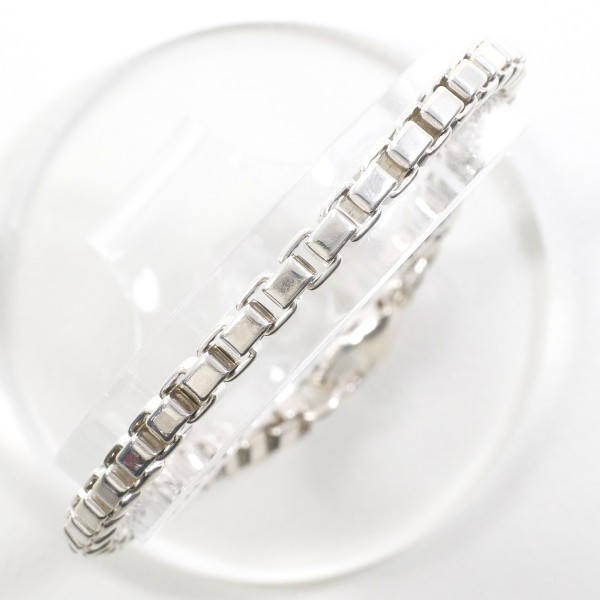 ティファニー ベネチアン シルバー ブレスレット 総重量約14.8g 約18.5  