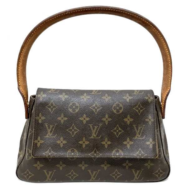 ルイヴィトン Louis Vuitton モノグラム ミニルーピング M51147 バッグ ハンドバッグ レディース【中古】