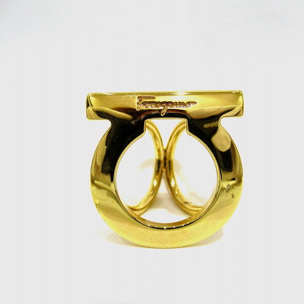 サルヴァトーレフェラガモ ガンチーニ ゴールド スカーフリング ブランド小物 レディース 中古 の通販はau Pay マーケット ワンダープライス