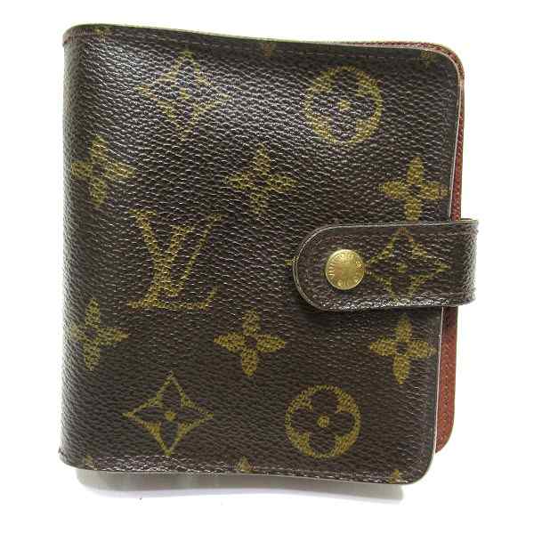 ルイヴィトン Louis Vuitton モノグラム コンパクトジップ M61667 財布