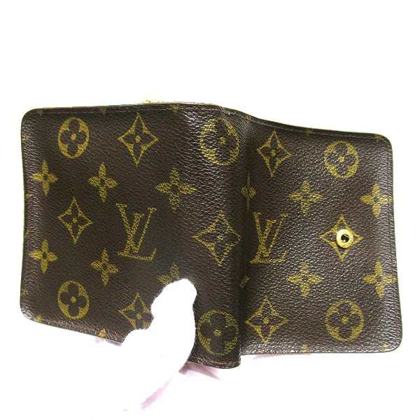 ルイヴィトン Louis Vuitton モノグラム コンパクトジップ M61667 財布