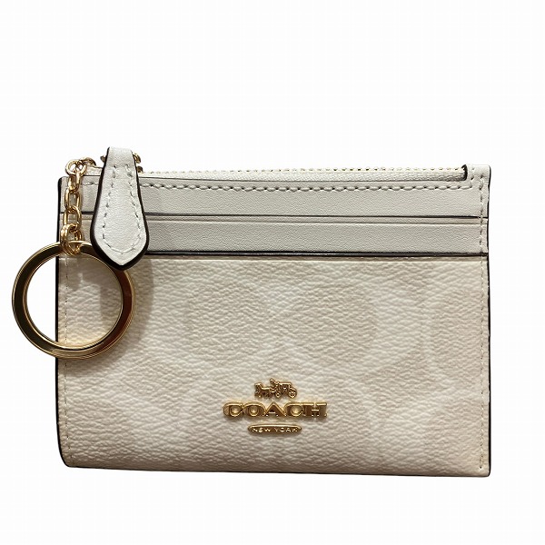 コーチ COACH コインケース ミニスキニー F88208 ブランド小物 パスケース レディース【中古】の通販は 7,980円