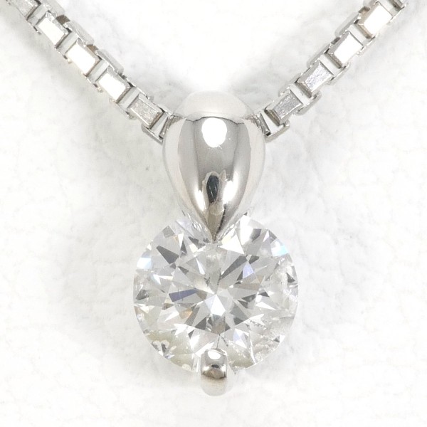 pt850 pt900 ダイヤモンド ネックレス 0.28 0.15 鑑定書付き pt850