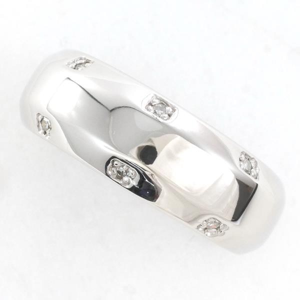 PT900 プラチナ リング 指輪 18号 ダイヤ カード鑑別書 総重量約11.0g ジュエリーのサムネイル