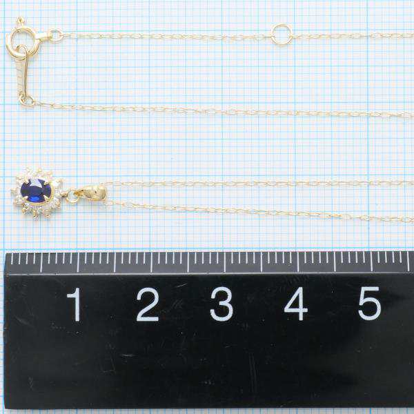人気日本製K18(総2.7g) 45cm ダイヤモンド 0.25ct ネックレス イエローゴールド